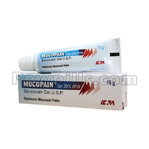 Mucopain Gel (Benzocaine)