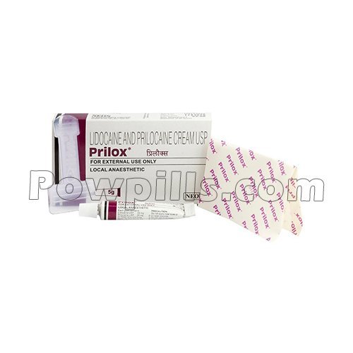Prilox Cream (Prilocaine/Lidocaine)