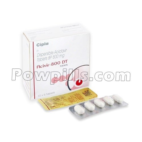 Acivir DT 800 Mg (Acyclovir)