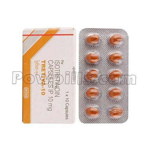 Tretiva 10 Mg Soft Capsule (Isotretinoin)