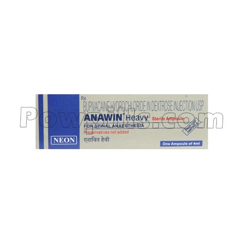 Anawin Heavy 5 Mg Inj. (Bupivacaine)