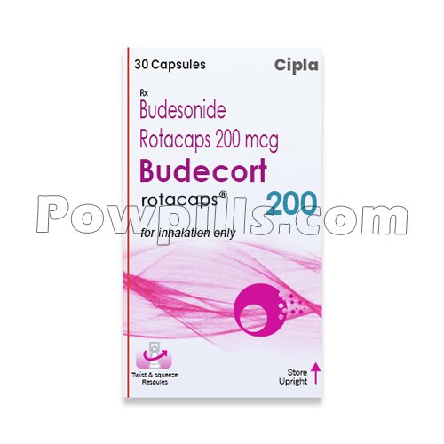 Budecort Rotacaps 200 Mcg (Budesonide)