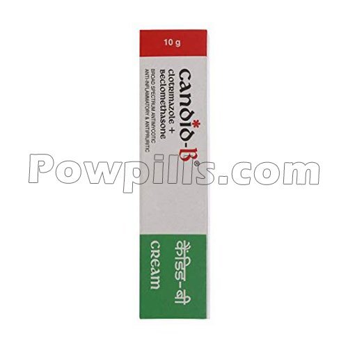Candid B Cream 10 Gm (Clotrimazole/Beclometasone)