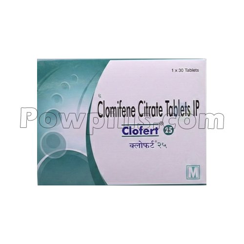 Clofert 25 Mg (Clomiphene)