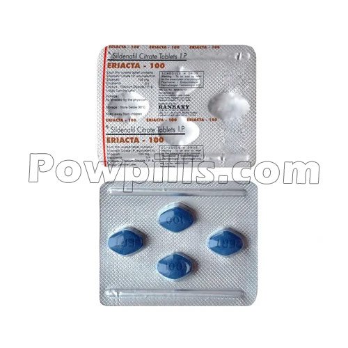 Eriacta 100 Mg (Sildenafil Citrate)