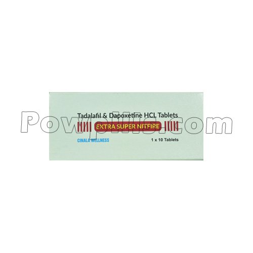 Extra Super Nitfire 100 Mg (Tadalafil/Dapoxetine)