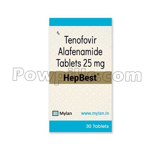 HepBest (Tenofovir Alafenamide) – 25 Mg