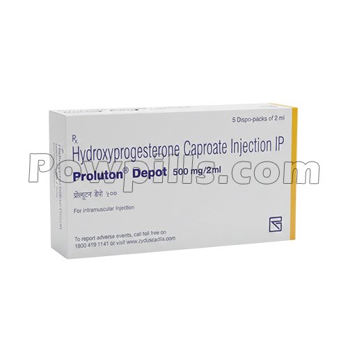 Hydroxyprogesterone Caproate 500 Mg (Generic)