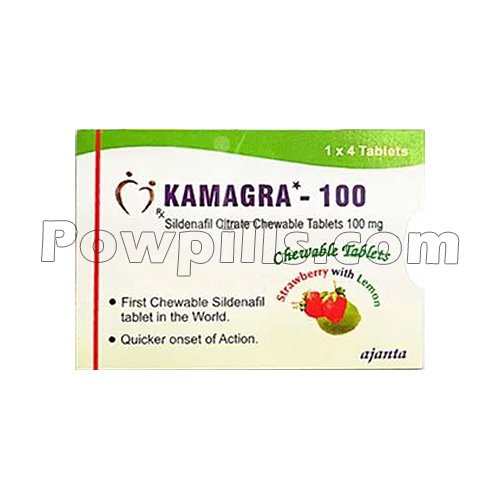 Kamagra Polo Chewable 100 Mg (Sildenafil Citrate)