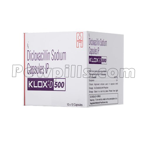 Klox D 500mg (Dicloxacillin)