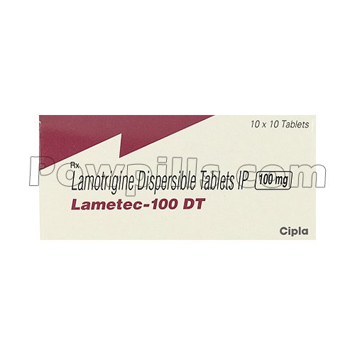 Lametec 100 Mg DT (Lamotrigine)