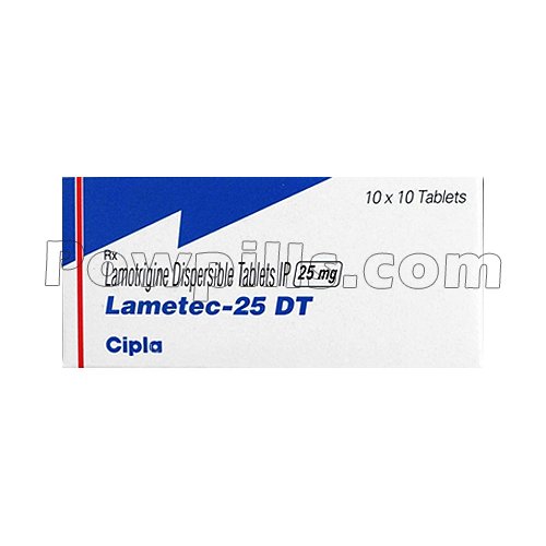 Lametec 25 Mg DT (Lamotrigine)