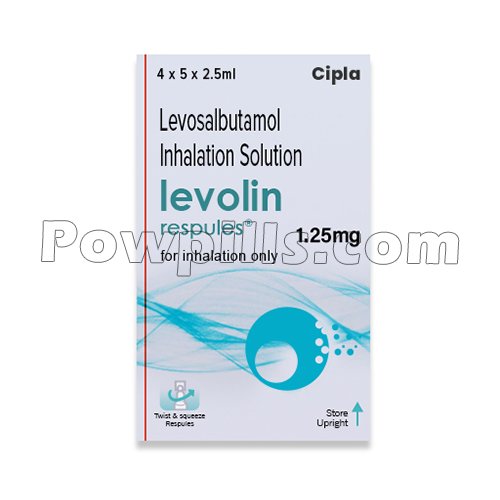 Levolin Respules 1.25 Mg (Levosalbutamol)