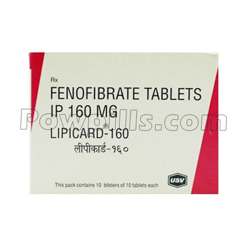 Lipicard 160 Mg (Fenofibrate)