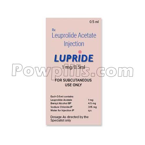 Lupride 1 Mg Injection (Leuprolide Acetate)