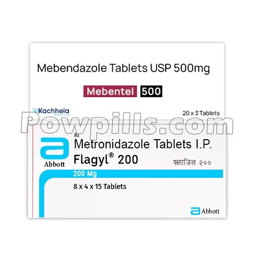 Mebendazole and Metronidazole Medicine