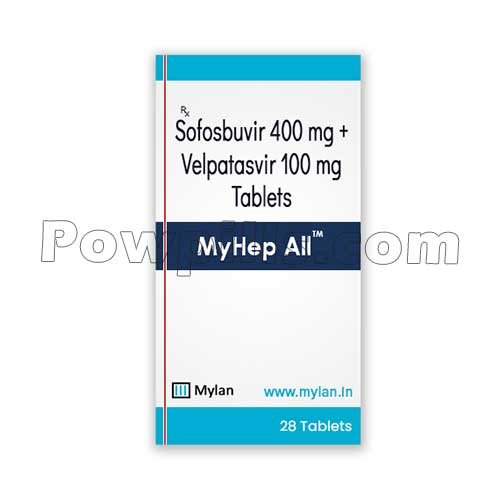 MyHep All (Sofosbuvir/Velpatasvir) – 400mg/100 Mg
