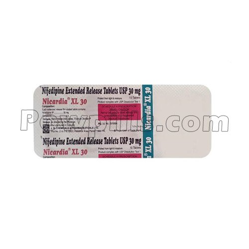 Nicardia XL 30 Mg (Nifedipine)