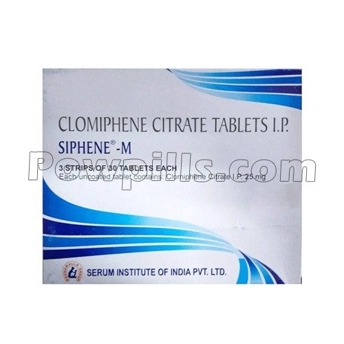 Siphene M 25 Mg (Clomiphene)