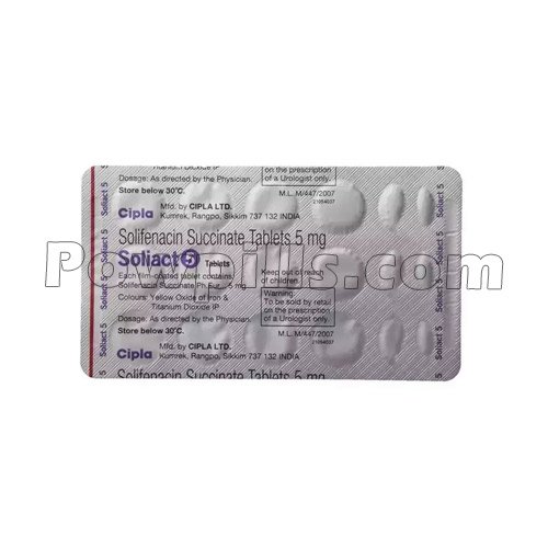 Soliact 5 Mg (Solifenacin)