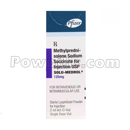 Solu Medrol 125 Mg Injection