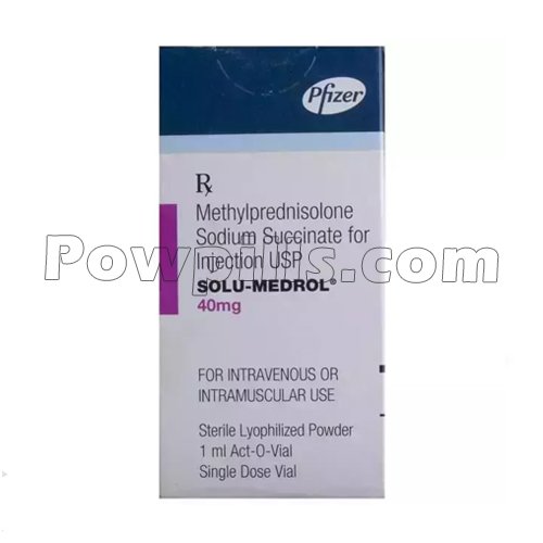 Solu Medrol 40 Mg Injection