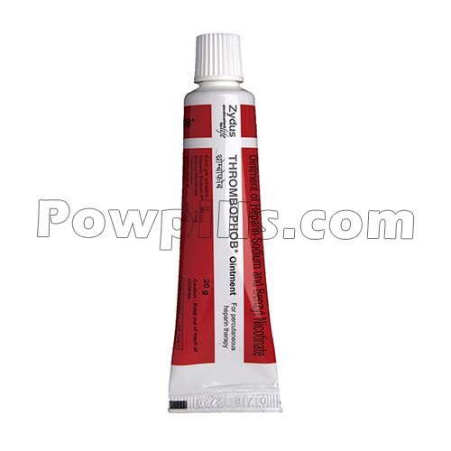Thrombophob Ointment (Heparin Sodium/Benzyl Nicotinate)