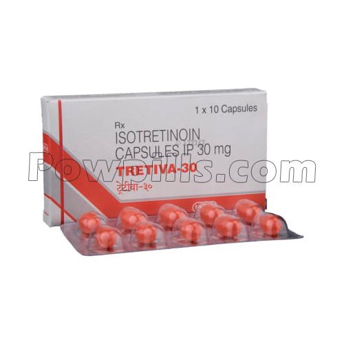 Tretiva 30 Mg Soft Capsule (Isotretinoin)