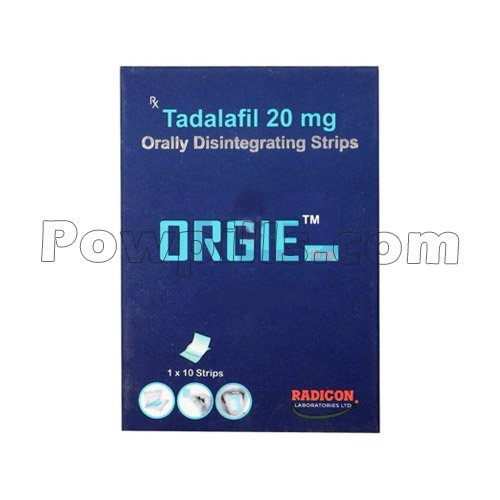Tadalafil 20mg Orally Disintegrating Strips