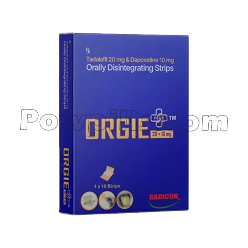 Tadalafil/Dapoxetine Orally Disintegrating Strips