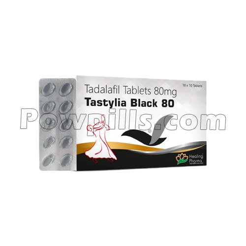 Tastylia Black 80 Mg (Tadalafil)