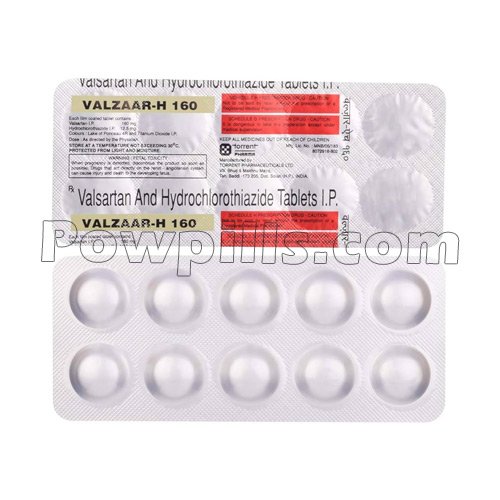 Valzaar H 160 Mg (Valsartan/Hydrochlorothiazide)