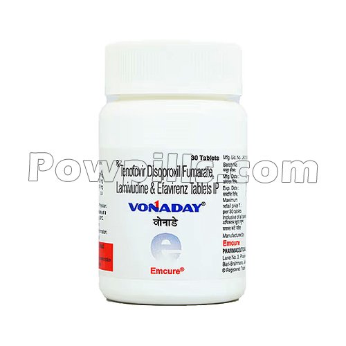 Vonaday 1200 Mg (Lamivudine/Tenofovir/Efavirenz)