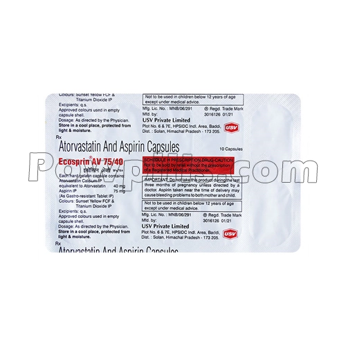 Ecosprin AV 75/40 Mg