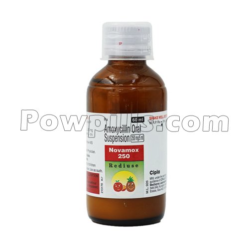 Novamox 250 Mg Rediuse Suspension 60ml