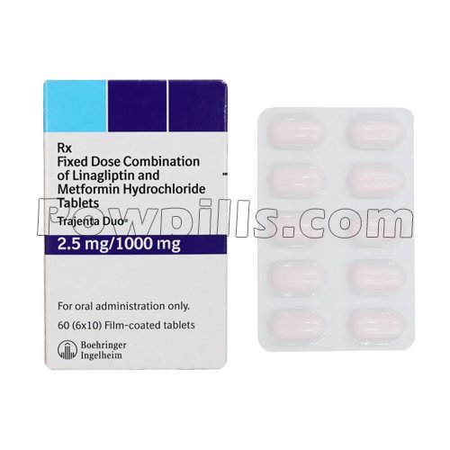 Trajenta Duo 2.5/1000 Mg